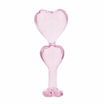 Double Love Glass Hand Pipe - 5.5" - Image 2