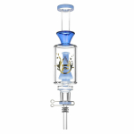 Pulsar Beaker Perc Vapor Vessel 2.0 w/ Quartz Tip | 8.5" | 14mm F - Image 2