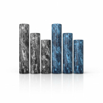 NATURAL EARTHTONE QUARTZ PILLARS