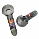 Pulsar Halloween Party Herb Pipe Glow Duo- 10" / 14mm F - Image 5