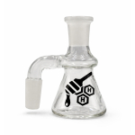 HONEYBEE HERB BEAKER BASE GLASS DRY ASH CATCHER - Image 2