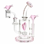 Pulsar Cupid Glass Dab Rig Set - 8.25" / 14mm F - Image 3