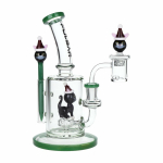 Pulsar Holidaze Series Glass Dab Rig Set | 8.25" | 14mm F - Image 6