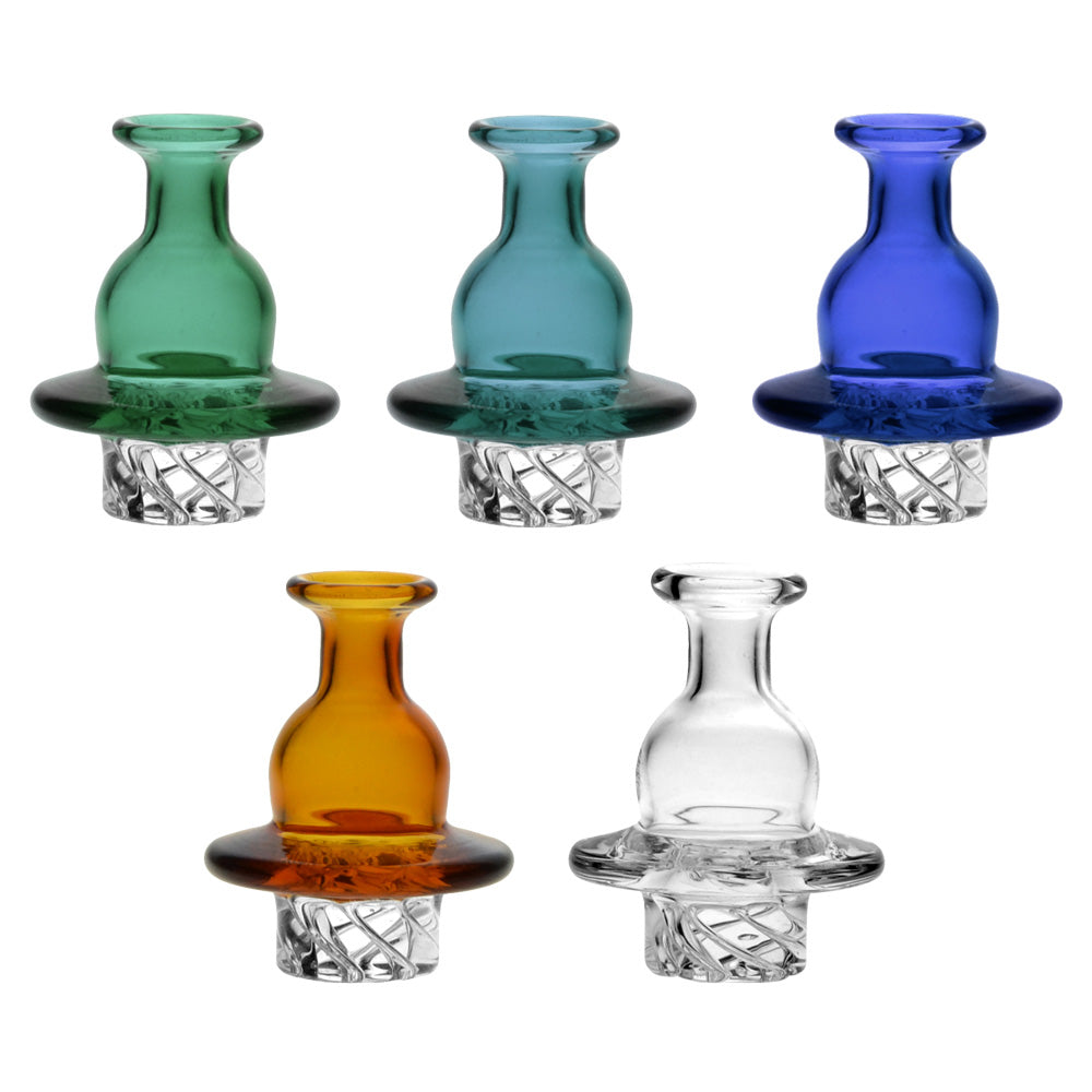 fa302d0b-ccf9-4968-be1d-303e3415c155.jpg Pulsar Multi Airflow Helix Carb Cap - 37mm / Colors Vary - Image 1