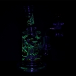 Pulsar Halloween Ball Glass Dab Rig Set - 7.75" / 14mm F - Image 7